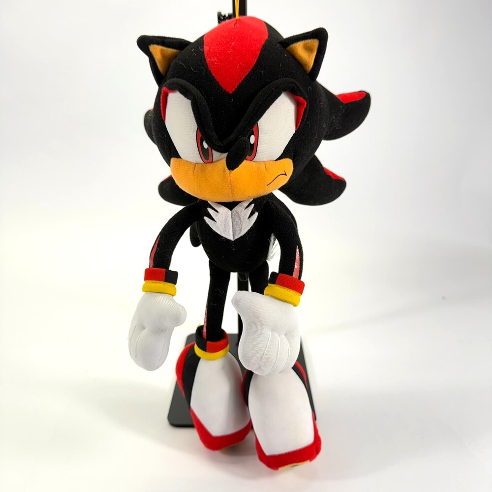 2019 Sonic The Hedgehog 12” SHADOW Plush Great Eastern Entertainment